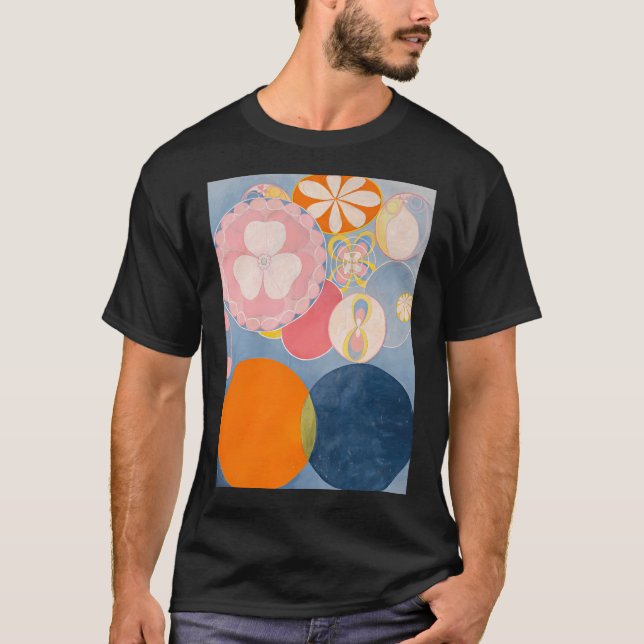 Camiseta Hilma Af Klint El Diez Mayor Nº 2 (Anverso)