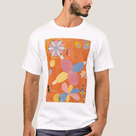 Camiseta Hilma Af Klint, La Diez Mayor No4, Arte Resumen