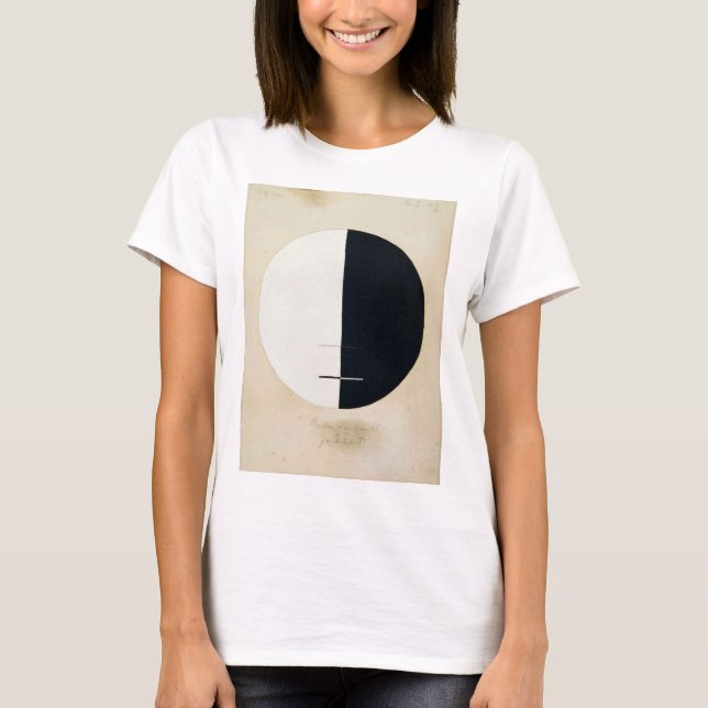 Camiseta Hilma Af Klint, punto de vista de Buda, arte abstr (Anverso)