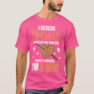 Camiseta Hilo de ganchillo, crochet y tejer