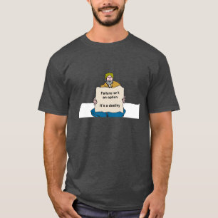 Camiseta Hilos de fondo de roca oscuramente humorísticos ha