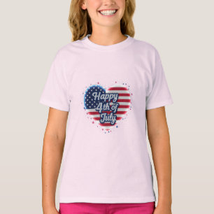 Camiseta Hilos de Libertad: Estampados Orgullosos Americano