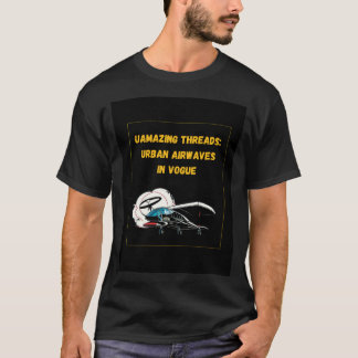 CAMISETA HILOS INCREÍBLES: ONDAS AÉREAS URBANAS EN VOGUE