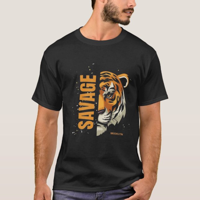 Camiseta Hilos urbanos: Los ojos de los hombres" (Anverso)