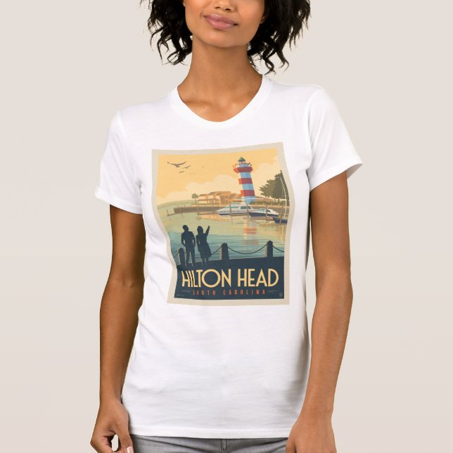 Camiseta Hilton Head | Carolina del sur (Anverso)