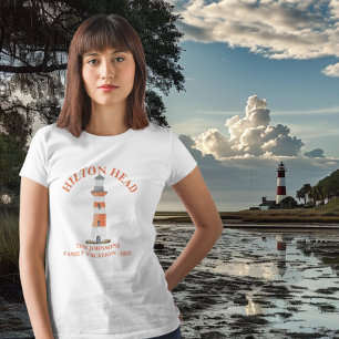 Camiseta Hilton Head Island Luz Harbour Town Familia 