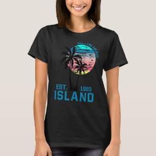 Camiseta Hilton Head Island South Carolina Beach Palm Trees