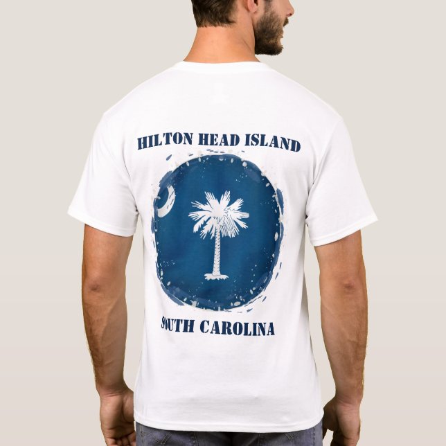 Camiseta Hilton Head Island South Carolina Lowcountry Livin (Reverso)
