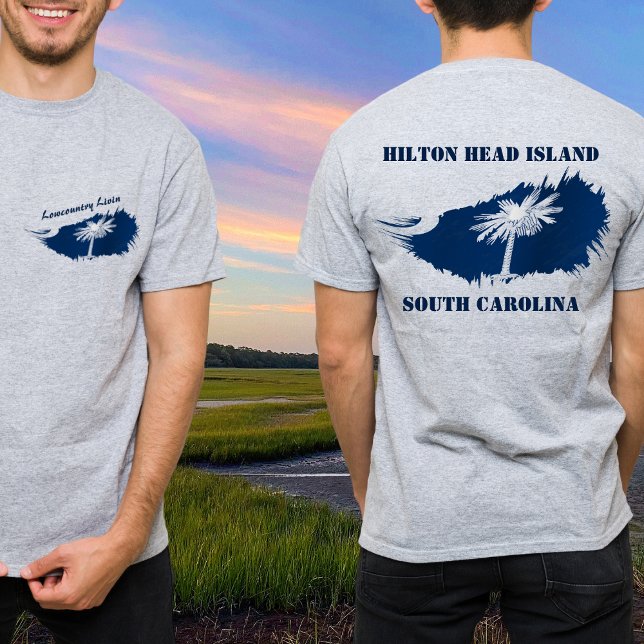 Camiseta Hilton Head Island South Carolina Lowcountry Livin (Subido por el creador)