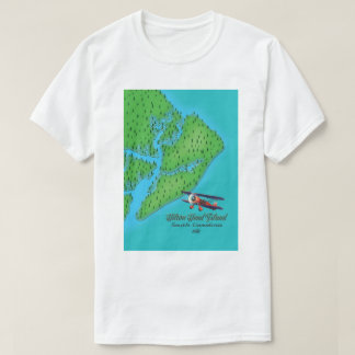 Camiseta Hilton Head Island South Carolina Map