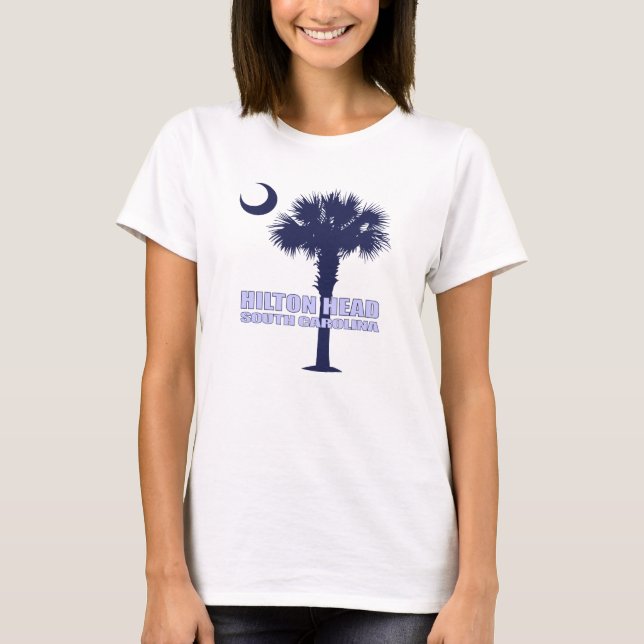 Camiseta Hilton Head (palmetto)2 (Anverso)