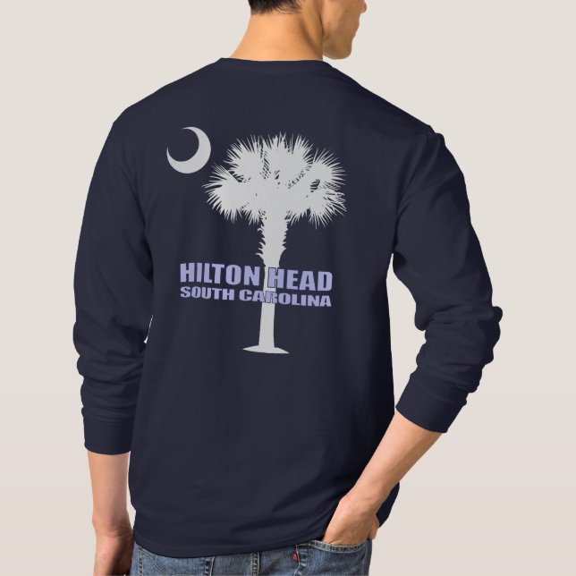 Camiseta Hilton Head (palmetto)2 (Reverso)