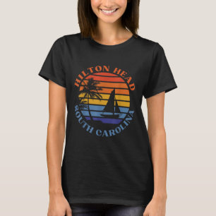 Camiseta Hilton Head South Carolina Beach Summer Vacation R