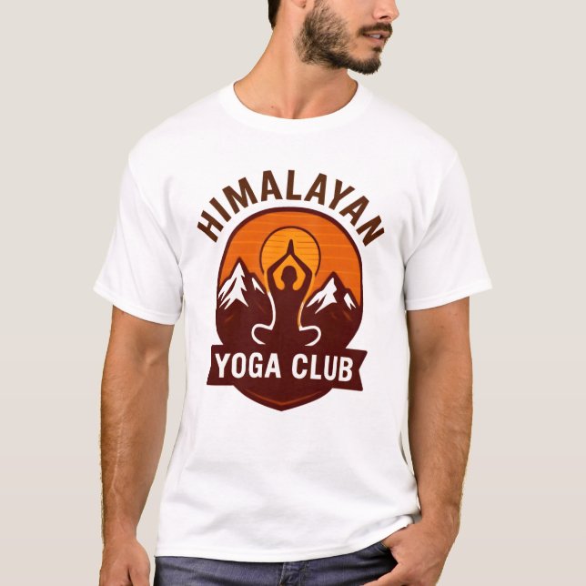 Camiseta Himalayan Yoga Club (Anverso)