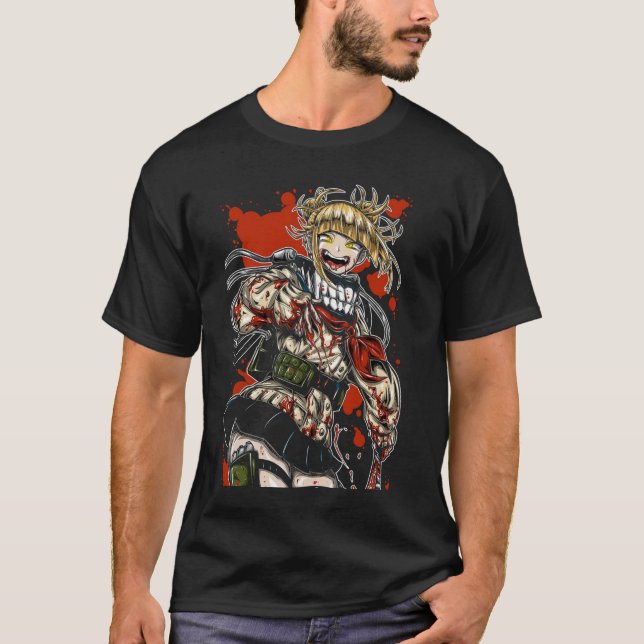 Camiseta himiko toga ANIME MANGA PERSONALIZADO MEME GIFT (Anverso)