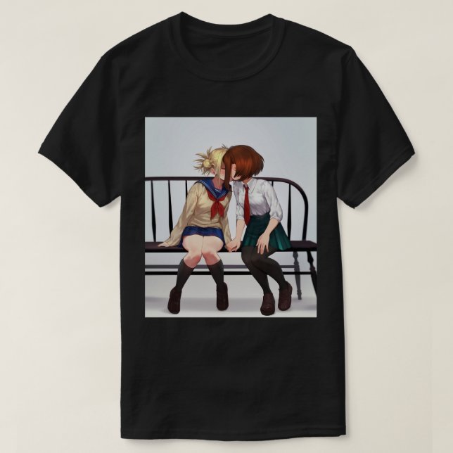 Camiseta Himiko Toga y Ochako Uraraka (Diseño del anverso)