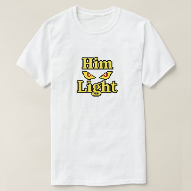 Camiseta HimLight Pixelado (Diseño del anverso)