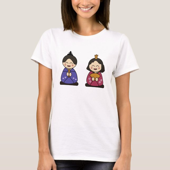 Camiseta Hina Ningyo Hinamatsuri (Anverso)