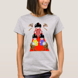 Camiseta Hinamatsuri, Día del Chica, Festival de la Muñeca