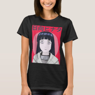 Camiseta Hinata Hyuga Cute Anime Japonés Manga Kawaii