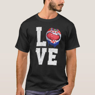 Camiseta Hincha croata de hincha de fútbol de bandera de Cr