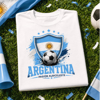 Camiseta Hincha de fútbol argentino Albiceleste Fútbol