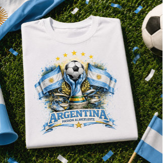 Camiseta Hincha de fútbol argentino Albiceleste Fútbol