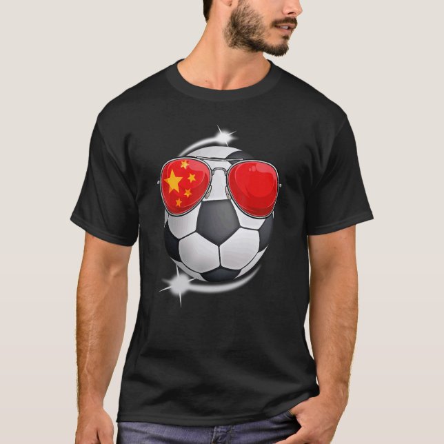 Camiseta Hincha de fútbol chino de vidrio solar (Anverso)