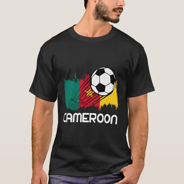 Camiseta Hincha de fútbol de Camerún (Anverso)