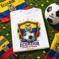 Hincha de Fútbol de Ecuador Orgullo de Seguidor de