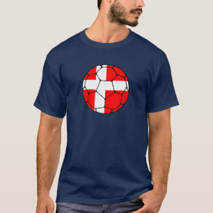 Camiseta Hincha de la selección de fútbol de Dinamarca