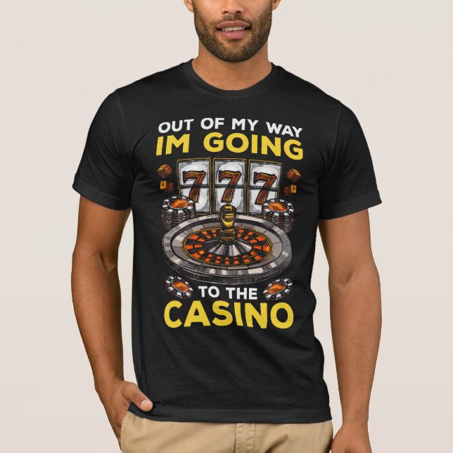 Camiseta Hincha de póquer de Humor de juego divertida en Ca (Anverso)