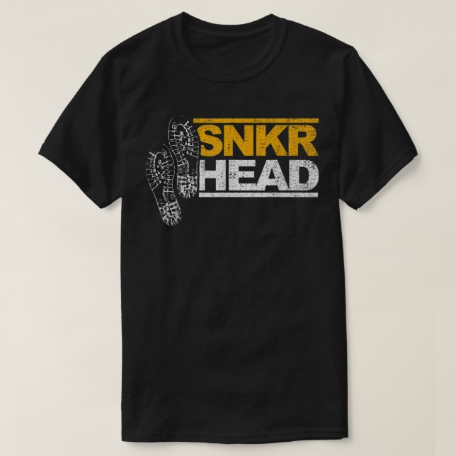 Camiseta Hincha de Sneaker Snkr Shoes head (Diseño del anverso)