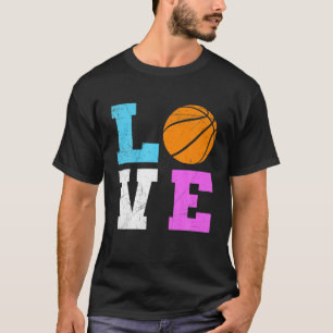 Camiseta Hincha del equipo de baloncesto de amor