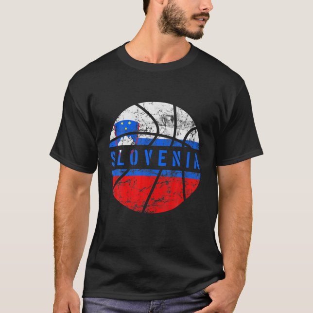 Camiseta Hincha del equipo esloveno esloveno de baloncesto  (Anverso)