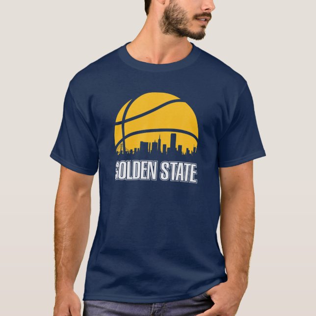 Camiseta Hincha del Fanático Estatal de Baloncesto SF City  (Anverso)