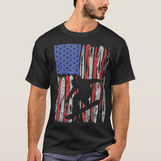 Camiseta Hincha estadounidense de bandera estadounidense Sn