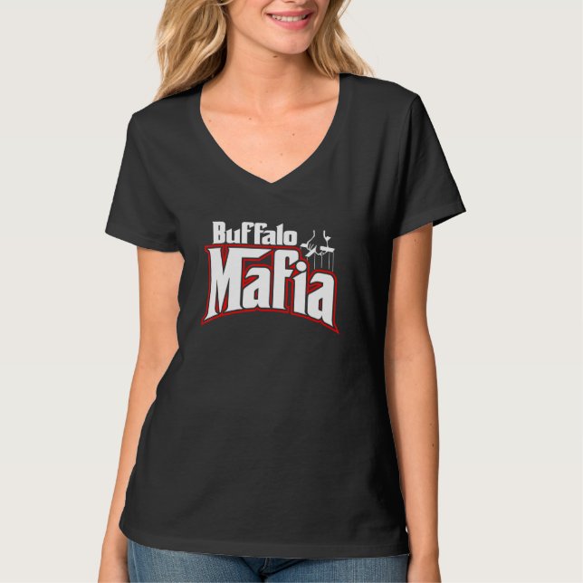 Camiseta Hincha fanática de la marioneta de la mafia de búf (Anverso)