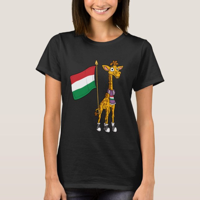 Camiseta Hincha húngara Giraffe (Anverso)