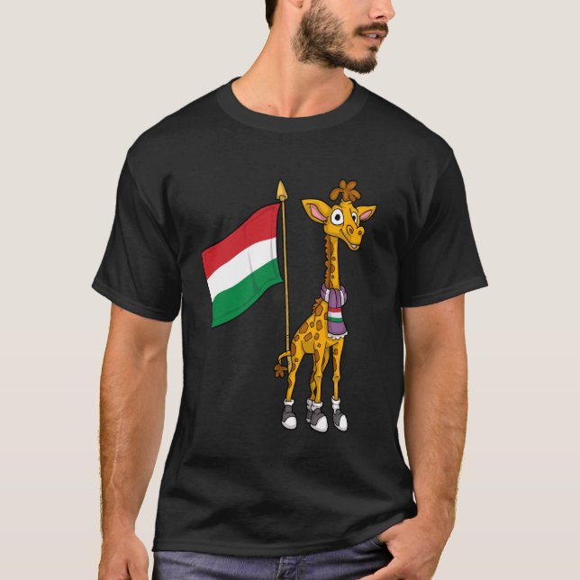 Camiseta Hincha húngara Giraffe (Anverso)