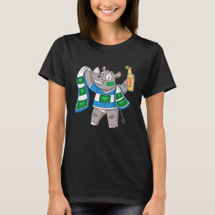 Camiseta Hincha rinoceronte Arabia Saudita
