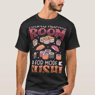 Camiseta Hincha Sushi Cocina japonesa Gastronómica Japonesa