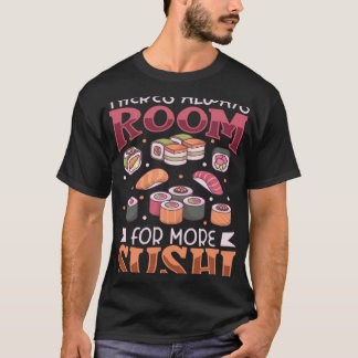 Camiseta Hincha Sushi Cocina japonesa Gastronómica Japonesa
