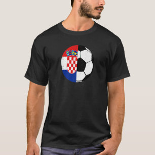 Camiseta Hinchas croatas de fútbol deporte de Croacia