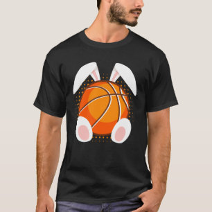 Camiseta Hinchas de baloncesto Easter Bunny Happy Easter Ba