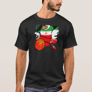 Camiseta Hinchas de baloncesto en Irán del Pingüino