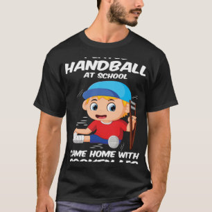Camiseta Hinchas De Balonmano Rotos En La Pierna Escolar