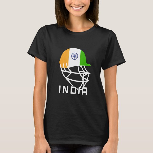 Camiseta Hinchas de cricket de la India: Fanáticos del críq (Anverso)