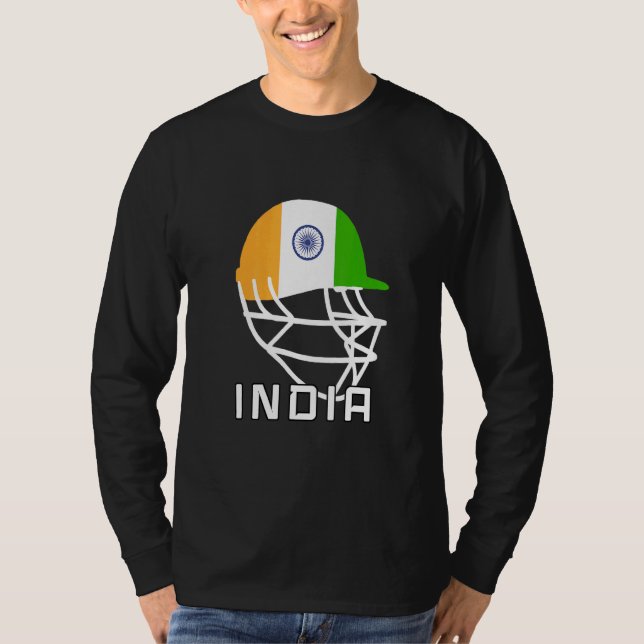 Camiseta Hinchas de cricket de la India: Fanáticos del críq (Anverso)