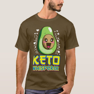 Camiseta Hinchas de estilo de vida Keto Whisperer Cute Kawa